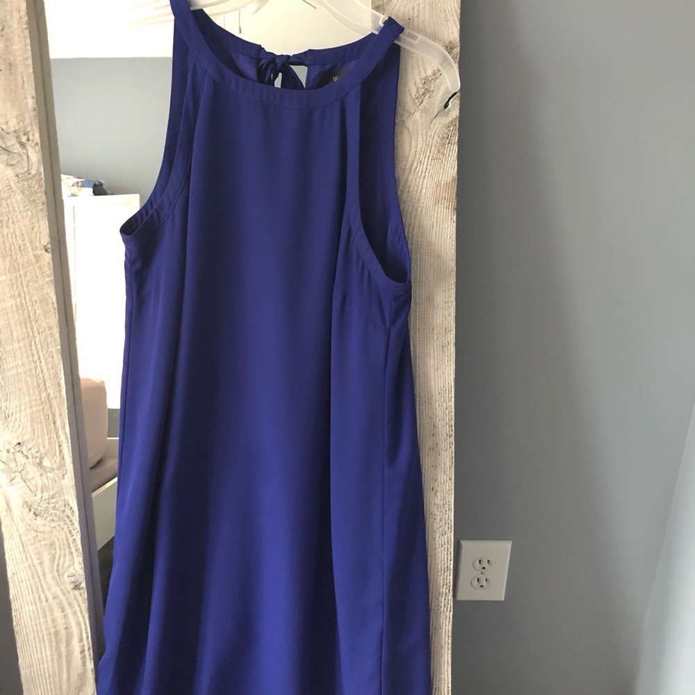 Blue dress